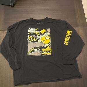 Y2K Wu Tang Clan GZA Dirty Bastard RZA Method Man long sleeve size L black